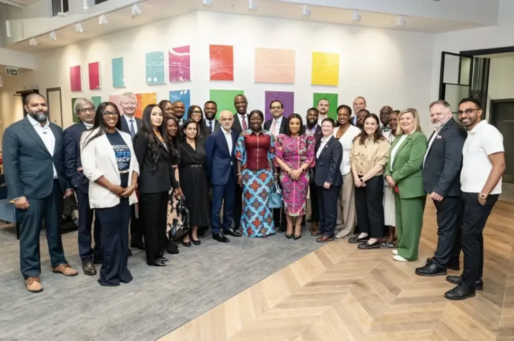 Delegates gathered at the inaugural London–Africa Business Summit.